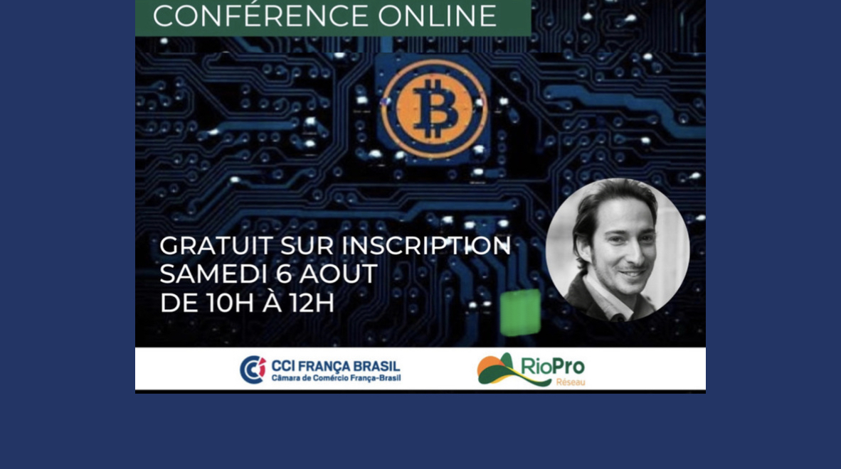 Conference cryptomonnaies Rio Pro